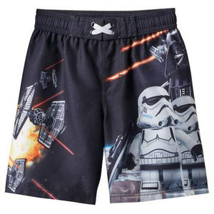 IML Brands NWT Star Wars Graphic Swim Trunks 4